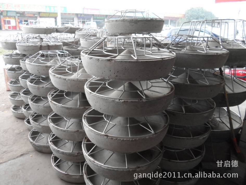 玉林养猪场设备水泥圆型料槽 水泥猪料槽 水泥养猪料槽