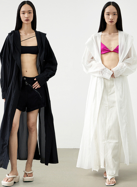 ZS+D 郁金香睡袍款防晒服 夏季全身长款防晒衣女841G363Z