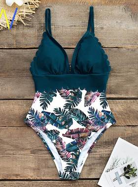 Women swimwear Swimsuit Bikini Sexy Plus Size OnePiece