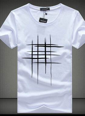 2020Men Summer Casual Cotton Shirts Tops Male t shirt男士T恤