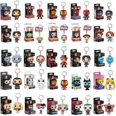 FUNKO POP keychain Marvel Stranger Things Spider-Man