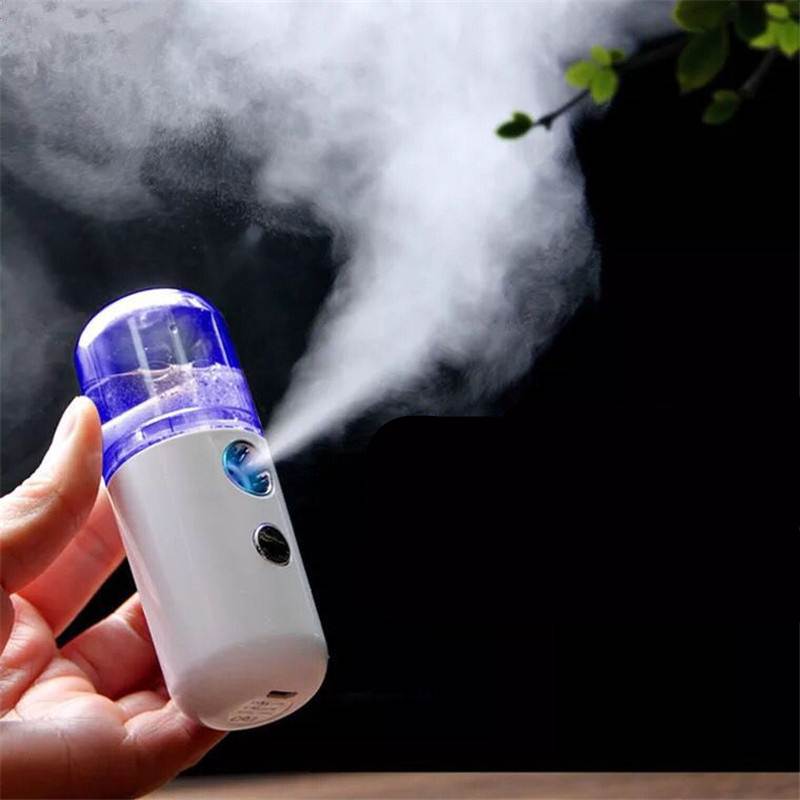 30ML Mini Nano Facial Sprayer USB Nebulizer Face Steamer Hum