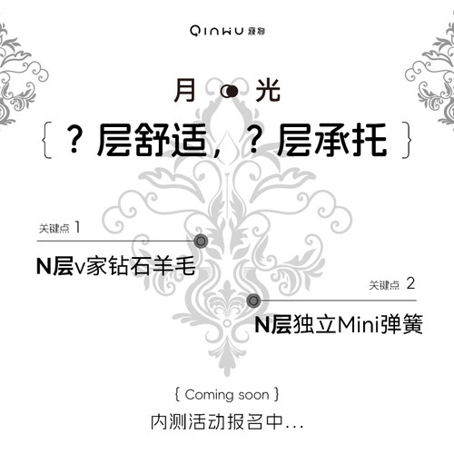 【内测！双子星-月光】N层V家钻石羊毛N层mini弹簧刮风级对标奢品