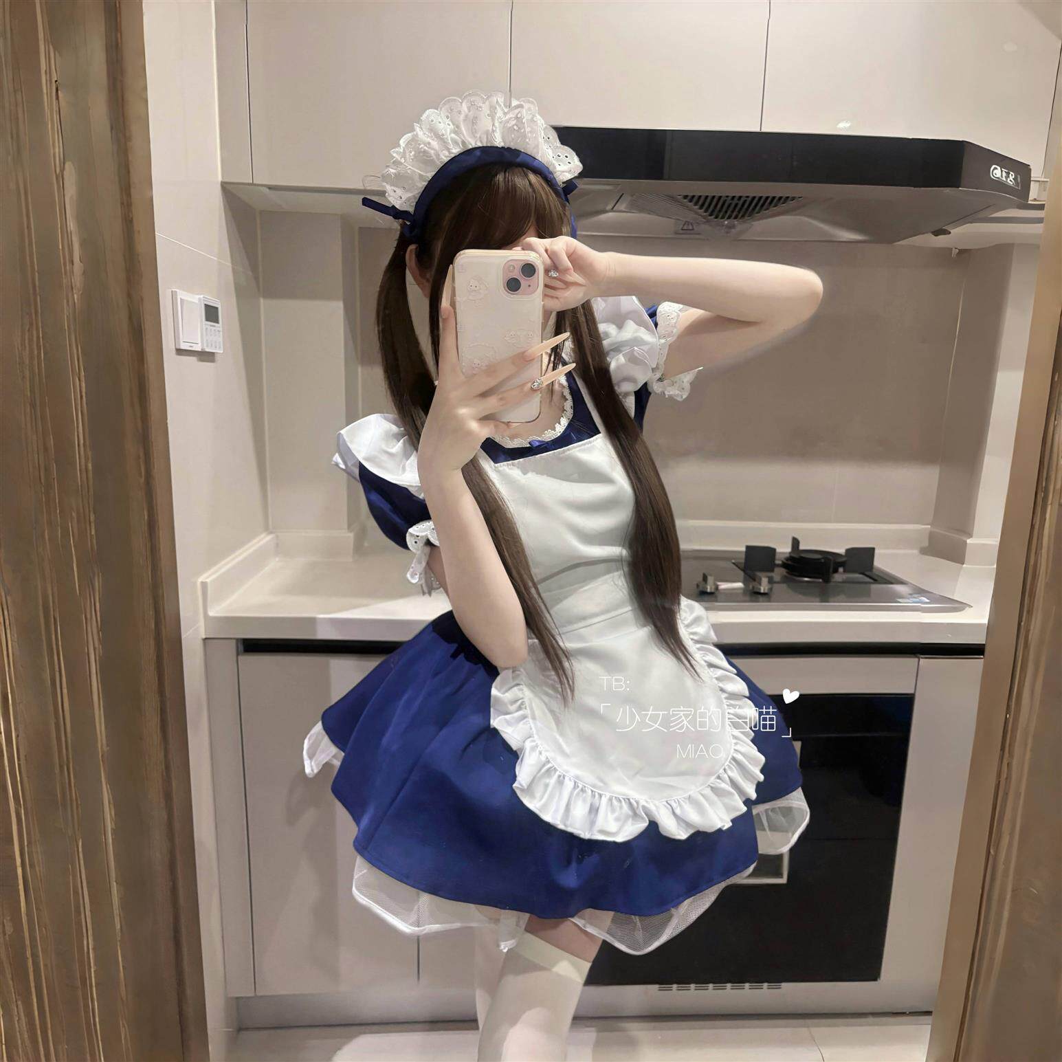 女仆装cos天使女仆装可爱软妹少女cos女佣装洛丽塔lolita连衣裙