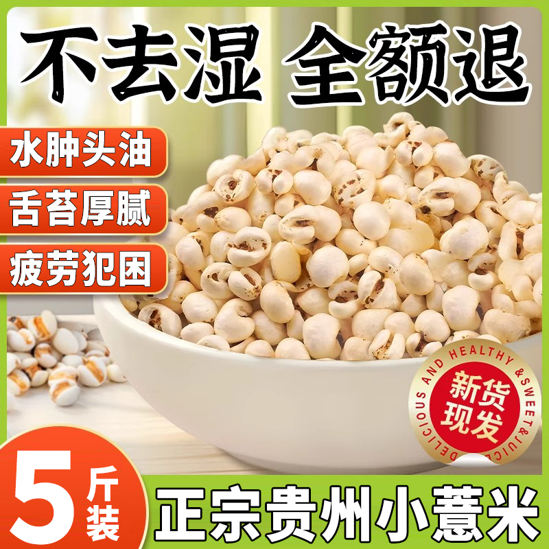 炒薏仁米官方旗舰店开袋即食古法农家自产新苡仁新货意米杂粮新鲜
