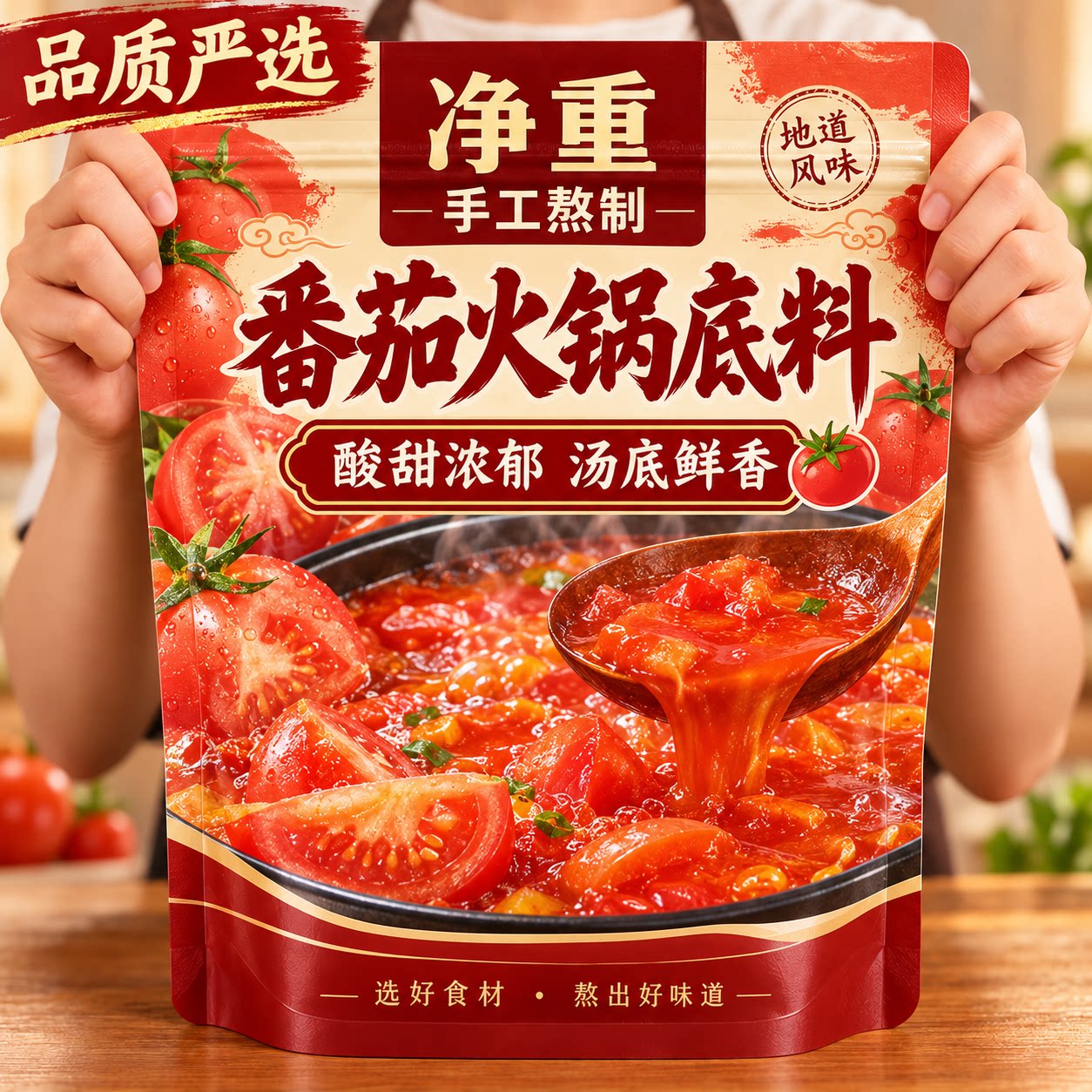 正宗番茄火锅底料家用商用番茄浓汤底料包西红柿火锅汤料调料包