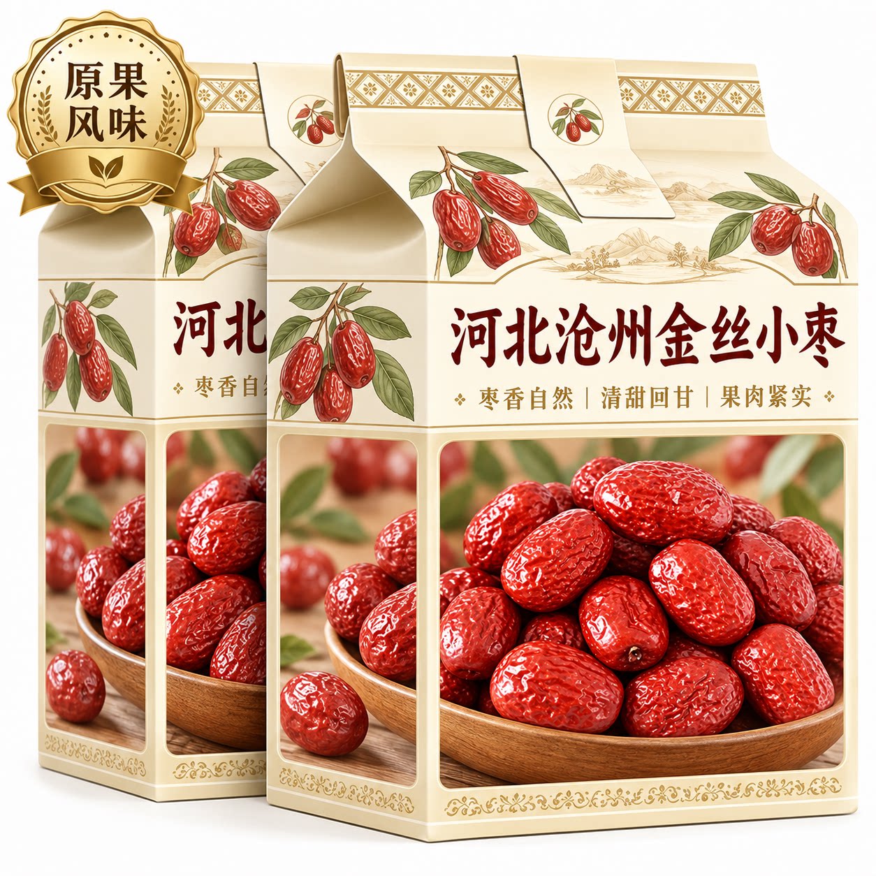 【新货】红枣正宗特等沧州金丝小枣官方旗舰店河北农家特产小枣子