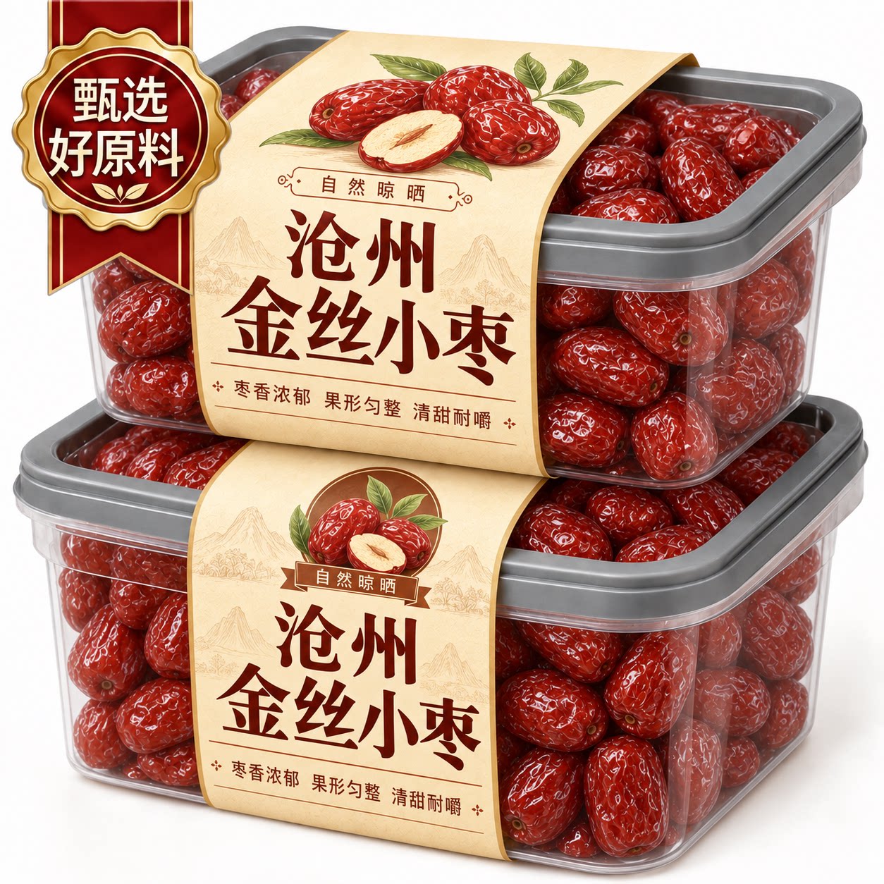 河北沧州金丝小枣官方旗舰店特级特产红枣2026新货优质免洗零食