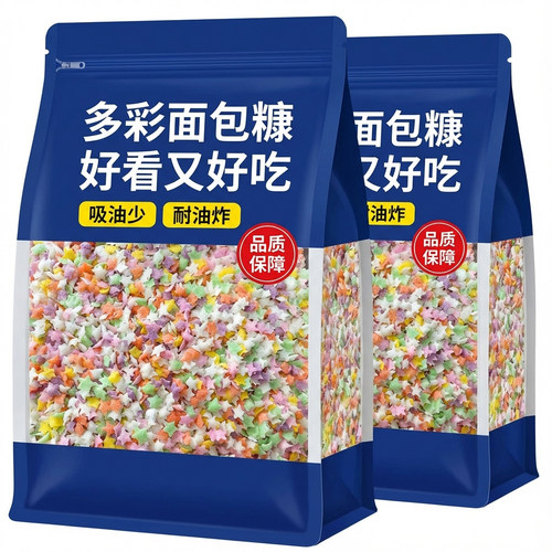 星星面包糠家用油炸儿童面包糠