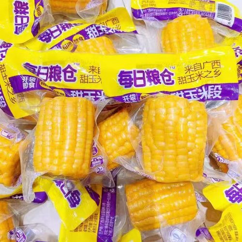 每日粮仓鲜开袋即食玉米段小零食
