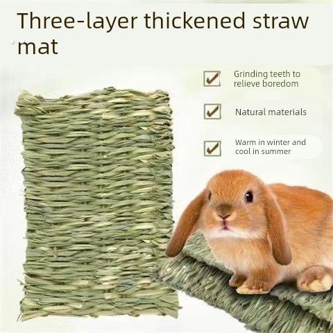 兔子保暖草垫脚垫草暖狗窝龙猫兔窝荷兰猪草窝兔子躲避屋子鸟窝