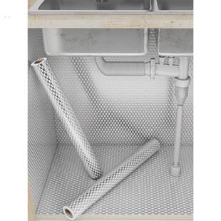 厨房防油贴纸橱柜内防水铺纸防潮防霉翻新垫纸锡箔纸加厚自粘