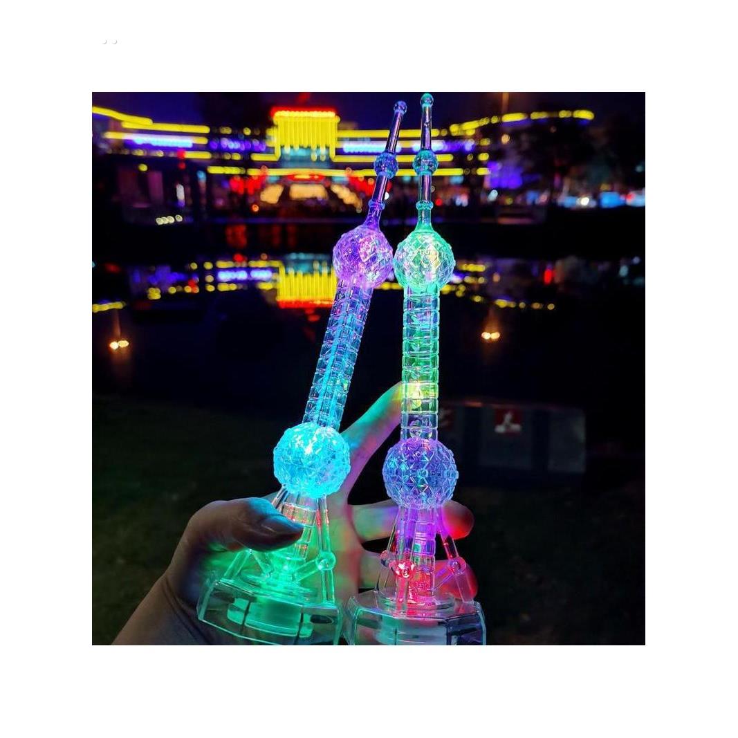 大号广州塔模型发光纪念品小蛮腰上海东方明珠塔雷峰塔小礼物礼品