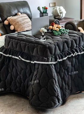 【烤火被】加厚烤火被子正方形家用冬季烤火桌被罩取暖桌电炉罩套