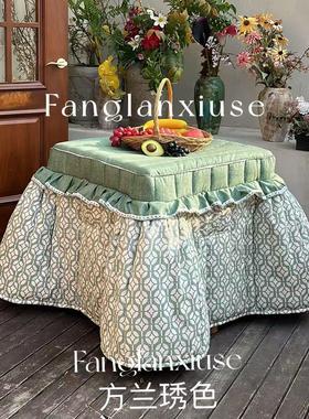 新款烤火被子烤火桌罩套茶几电暖桌被罩电暖桌被罩炉罩套取暖桌套