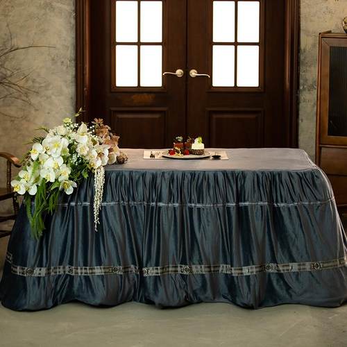 新款大摆加厚可拆洗烤火罩