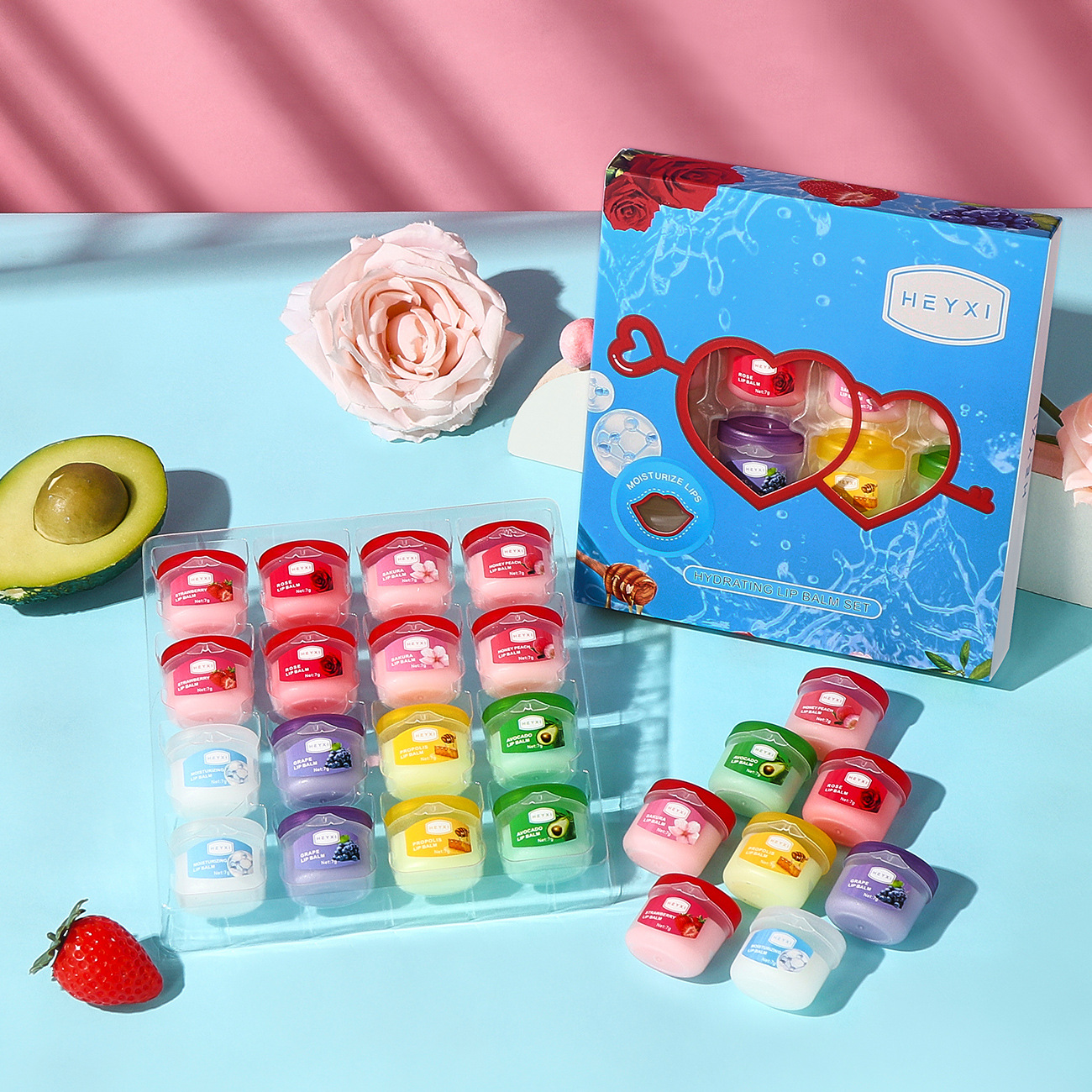 护理套装润唇膏