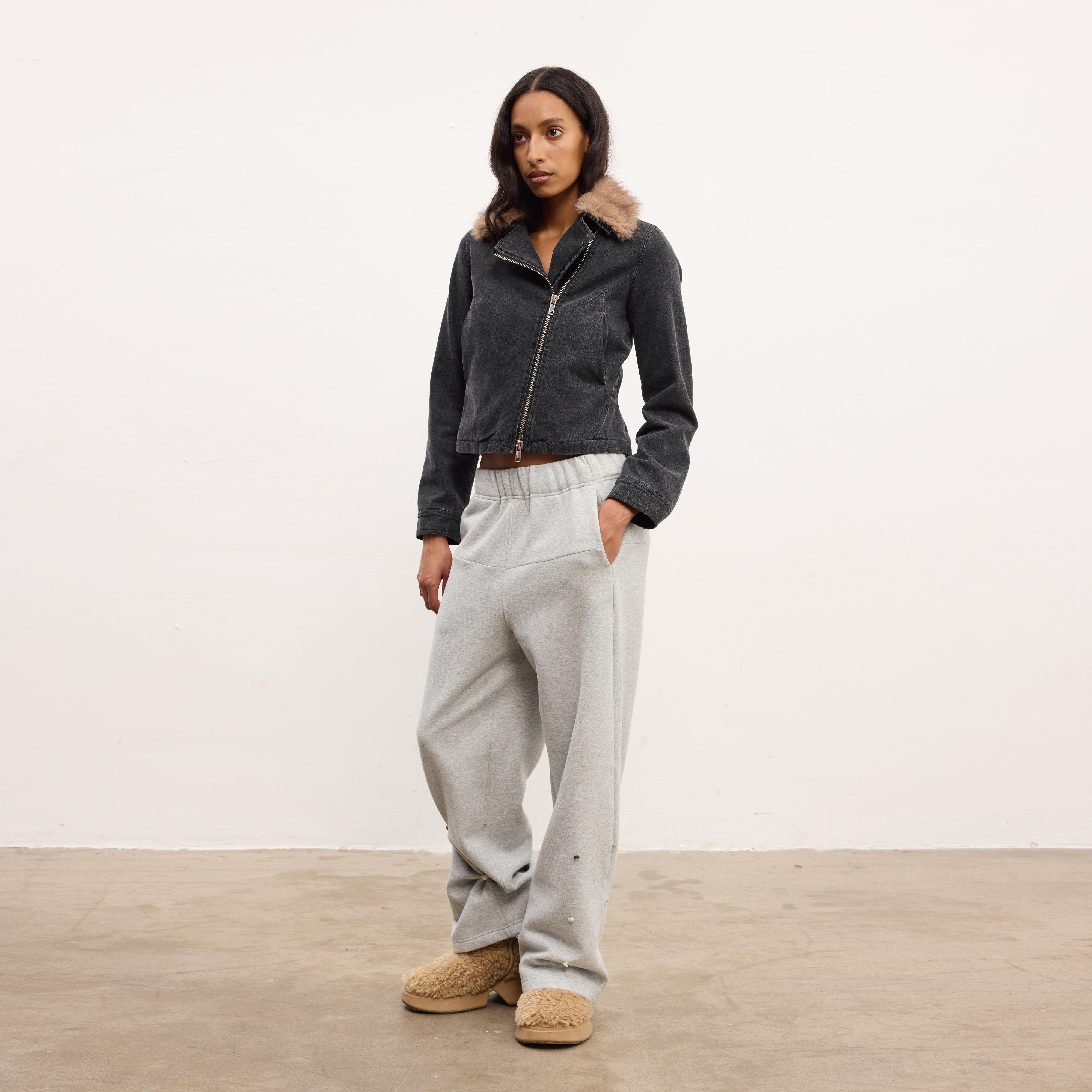 WILDERSHORE休闲风可拆卸毛领