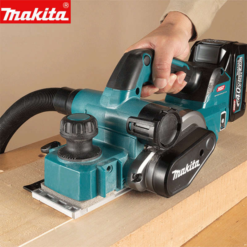原装牧田Makita充电式电刨木工工具木工刨40V锂电KP001GZ