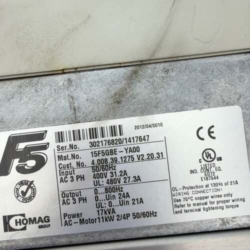 可维修KEB变频器15F5GBE-YA005-17