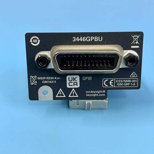 可维修Keysight是德科技3446GPBU GPIB模块，适用议价