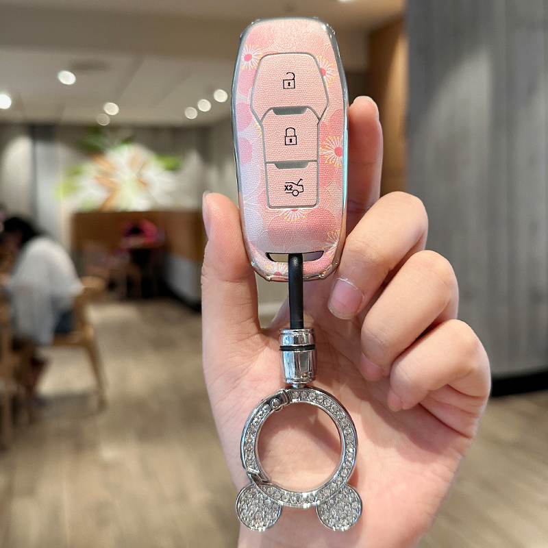 适用福特钥匙套蒙迪欧13款锐界l锐际福克斯福睿斯探险者壳2024款