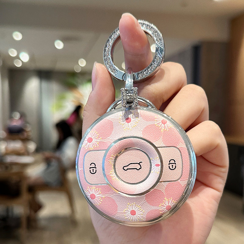 适用奔驰smart精灵一号钥匙套2025款3三号5号1号五斯玛特汽车壳扣