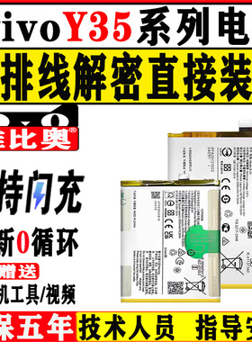 适用vivoy52s电池y35+手机Y55 Y12S大y3S容y32量Y27 5G更y36换Y19 viy67 Y97电y53S芯Y93 Y21 Y33s y12