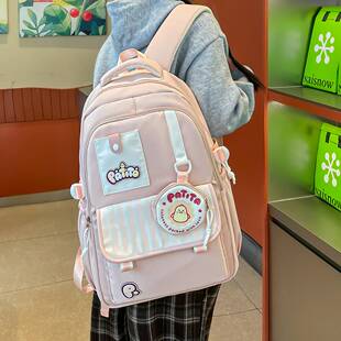 官方正品新款背包小学生高颜值时尚六年级书包女ins韩版小众学院