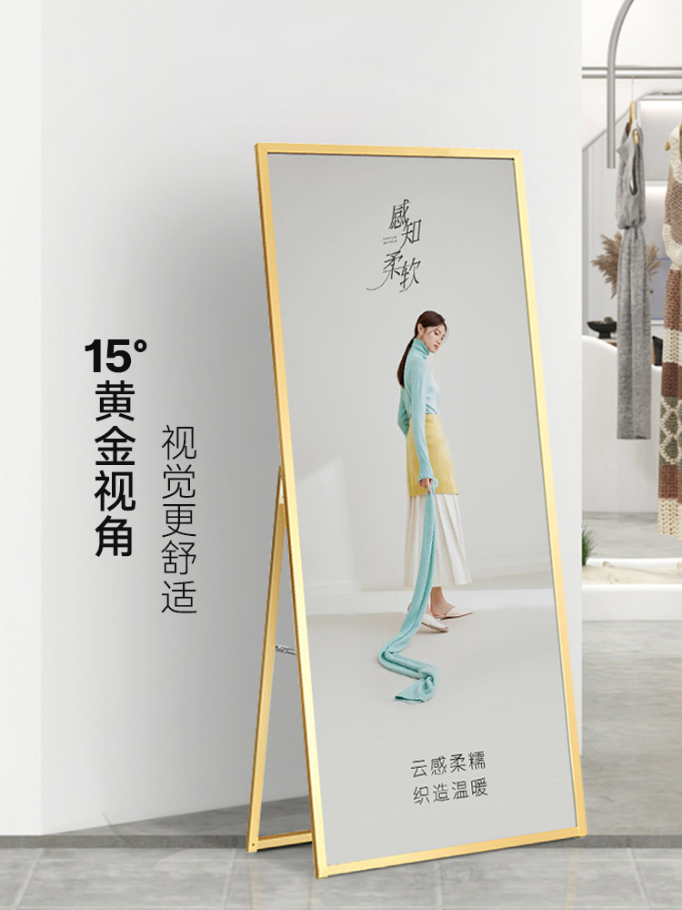 丽屏门型展架海报广告易拉宝展示架广告牌kt板支架立式落地海报架