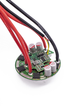 APISQUEEN虎鲸48V 50A FOC电调 圆形 正弦波适配有感无感无刷电机