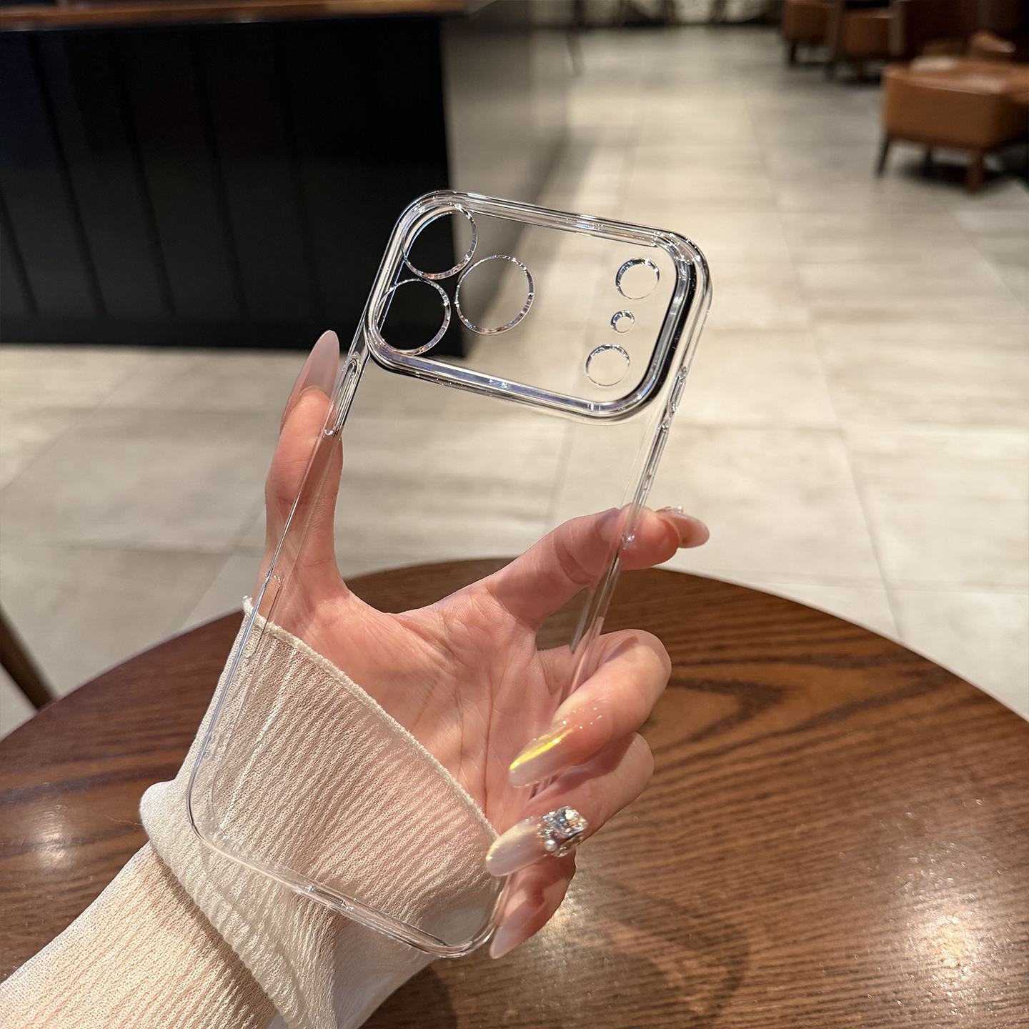 超薄透明防摔适用于苹果手机壳