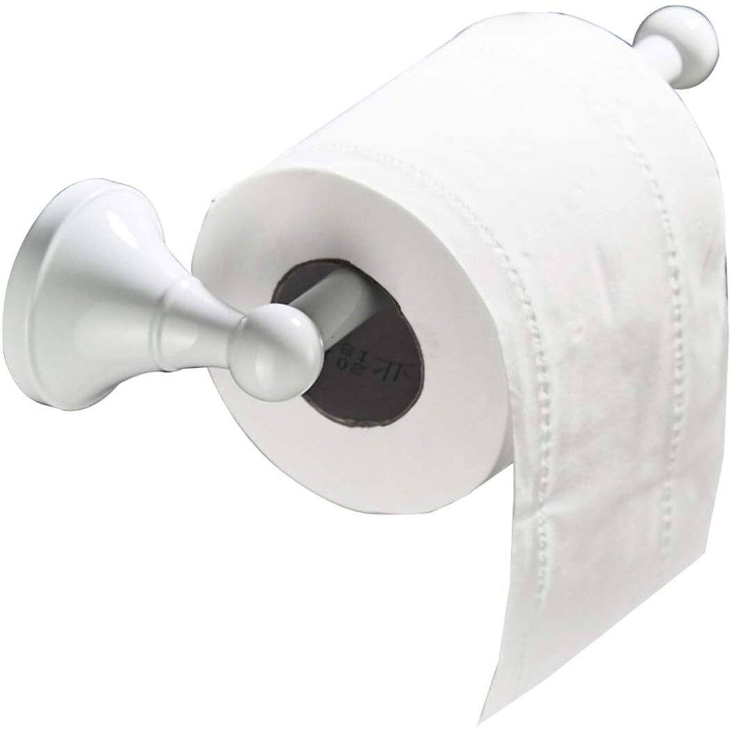 黄铜白色纸巾杆架子简北欧白色系列毛巾架卫生间厕纸架卷纸器