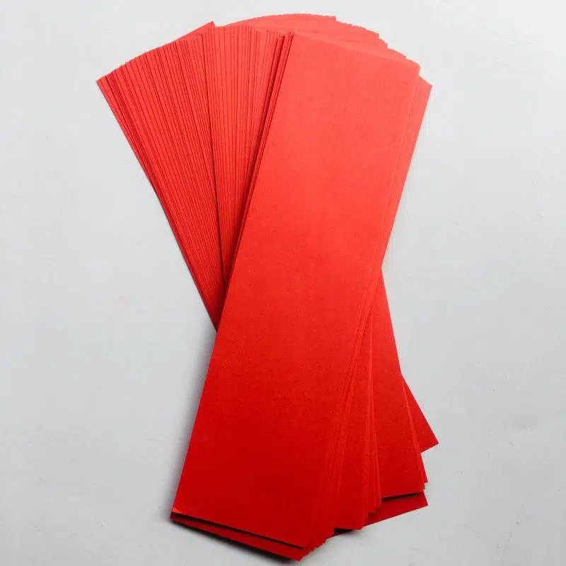 100张红色黄纸画写黄表纸道家用品工具套装加厚空白表文原生竹浆