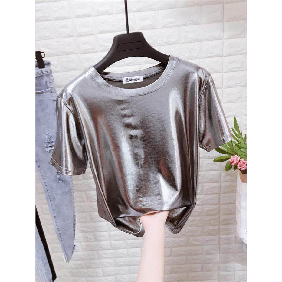 womenclothes外贸圆领珠