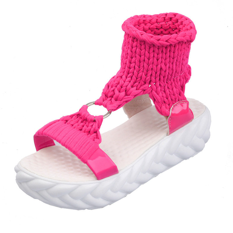 shoeswomen跨境欧美厚底