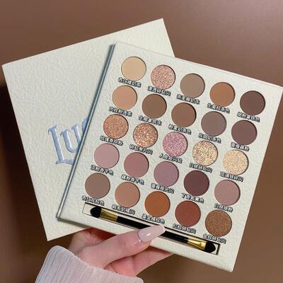 Eyeshadow Palette 25 Colors Eye Shadows Makeup Matte Glitter