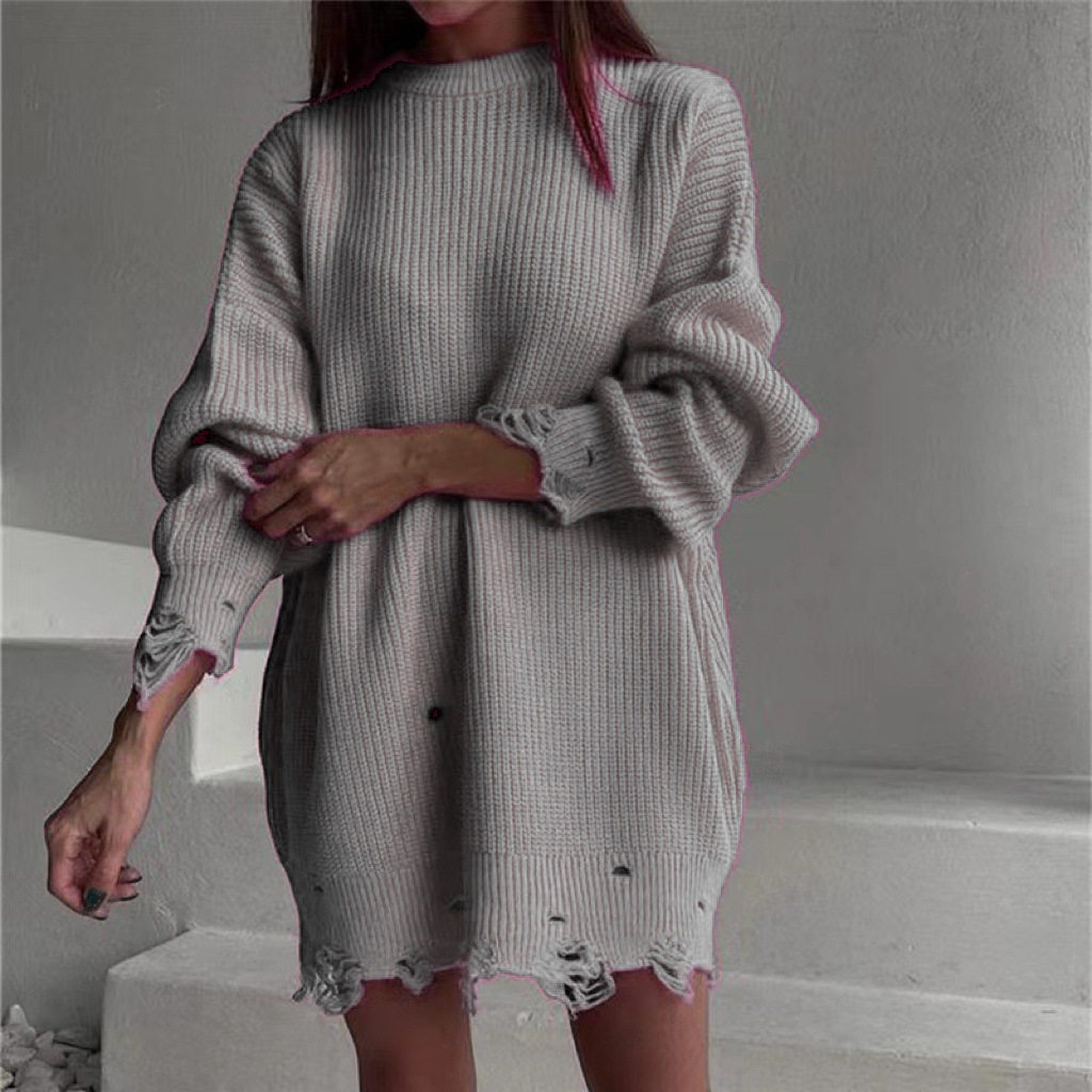 womenclothes宽松纯色破