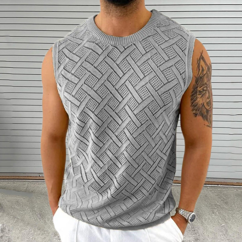 menclothes春夏针织衫男