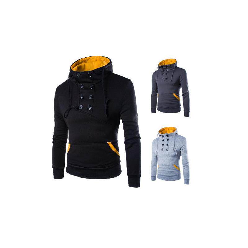 menclothes新款双排扣