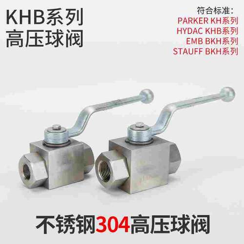 KHB BHK HKB德标304不锈钢高压球阀耐腐蚀高温高压石油天然气