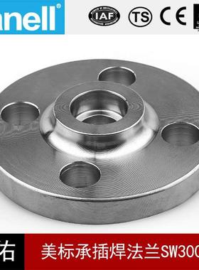 SW 300LB不锈钢承插焊法兰ASME B16.5美标HGT20615天佑管业134