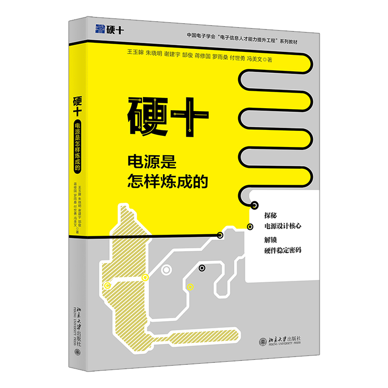 正版图书 硬十：电源是怎样炼成的(探秘电源设计核心，解锁电源稳定密码) 王玉皞,朱晓明,谢建宇,郜俊,蒋修国,罗雨桑,付世勇,冯美