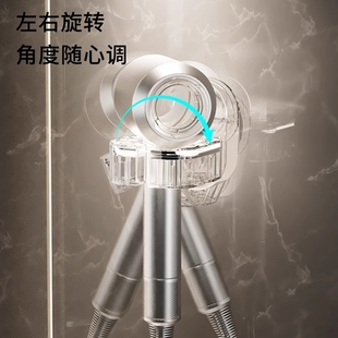 チュシンミ 电吹风筒收纳支架挂架 吹风机置物架免打孔壁挂吸盘式