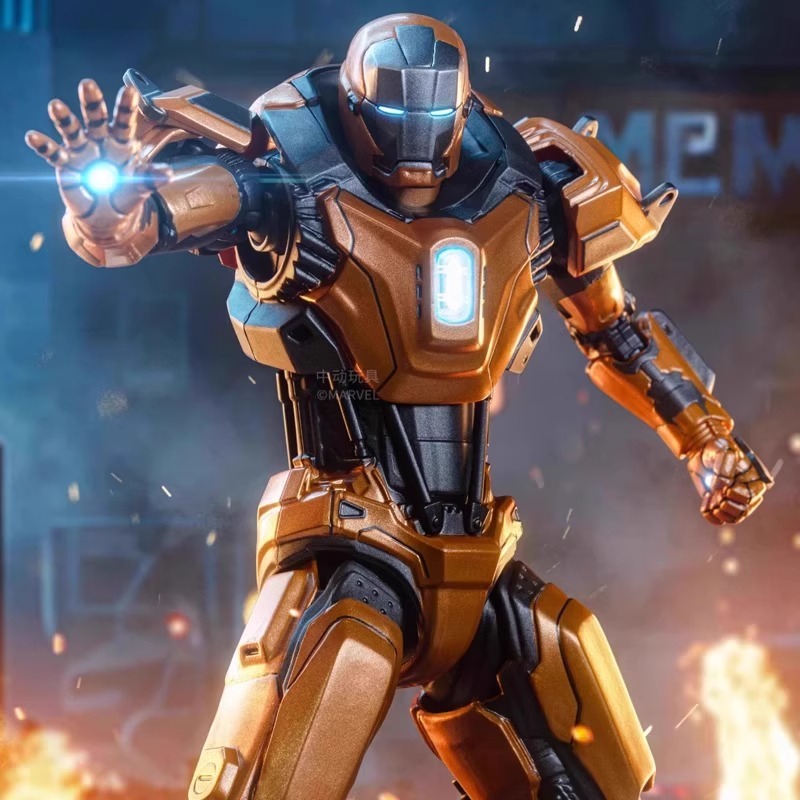 中动正版钢铁侠mk36可动