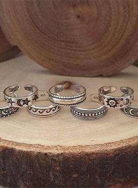 new summer accessories open foot ring set beach feet jewelry