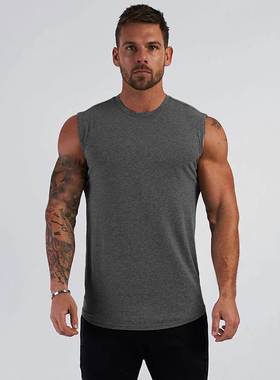 Tank Top Men Bodybuilding singlet Gym Stringer Muscle Vest