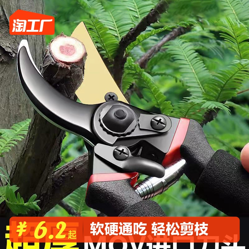 园艺剪刀果树剪修枝修树枝专用花艺枝剪子剪枝园林工具花剪修枝剪