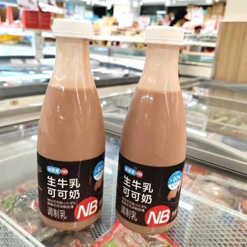 NB生牛乳可可奶700ml瓶巧克力奶