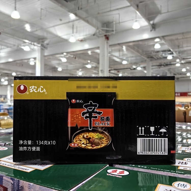 农心辛拉面整箱134g*10包方便面